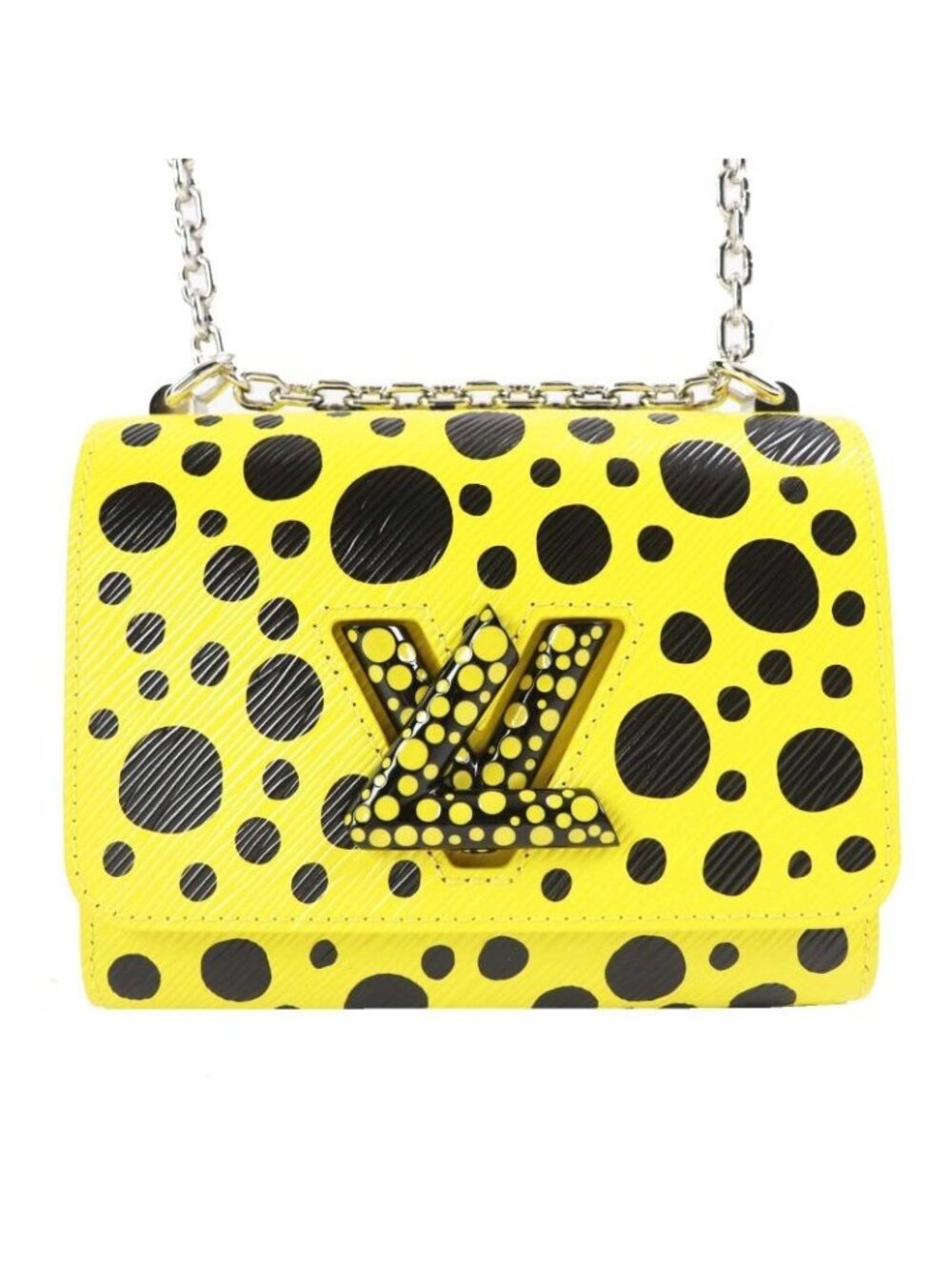 Louis Vuitton Yayoi Kusama Twisted PM Epi Painted Dot Shoulder Bag